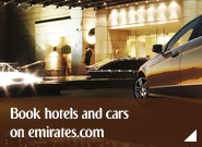 Book hotels and cars on emirates.com