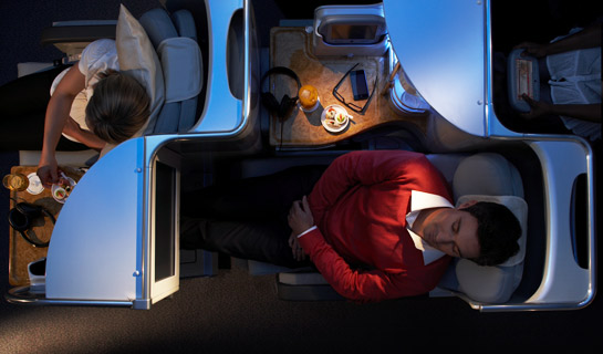 Business Class Lie-Flat Beds