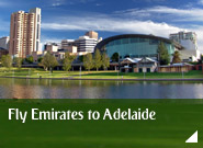 Fly Emirates to Adelaide
