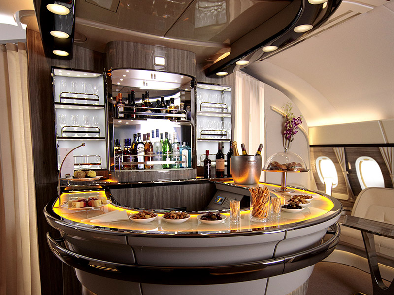 Image result for emirates a380 business class